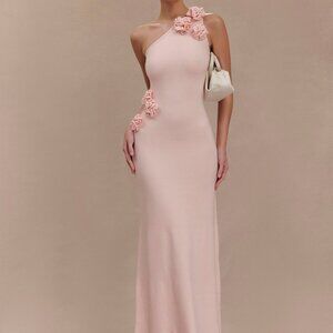 Meshki- PALOMA One Shoulder Knit Maxi Dress